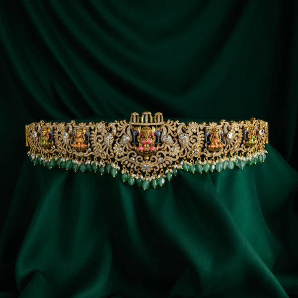Handpainted Real Gold Inspired Hipbelt